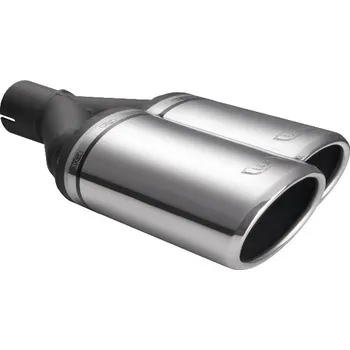 Zadní díl výfuku ULTER SPORT Koncovka výfuku 2x80 mm, pravá N2-55P* Průměr vstupu: 50 mm