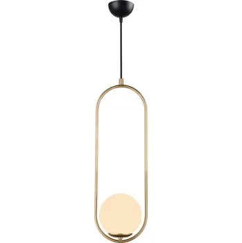 Závěsné svítidlo ve zlaté barvě Squid Lighting Arch, výška 146 cm ID_1441755