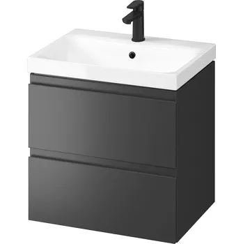Koupelnový nábytek Cersanit Moduo umyvadla se skříňkou 59.5 cm antracitová S801-486-DSM