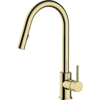 Vodovodní baterie Oltens Litla kuchyňská baterie stojící zlatý lesk 35204800