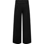 ŠIROKÉ KALHOTY SE STREČOVÝM PASEM ČERNÉ Jacqueline de Yong