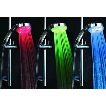 Žertovný předmět Barevná svitící LED sprcha