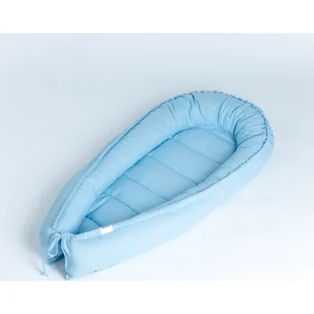 Hnízdečko pro miminko Tulimese Hnízdečko lněné pomněnkové VARIANTY PROVEDENÍ HNÍZDEČKA: HNÍZDEČKO SAMOSTATNÉ