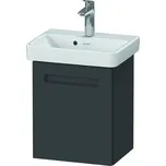 Duravit No. 1 skříňka 39x34.6x47.8 cm pod umyvadlo závěsná grafitová N14266L49490000