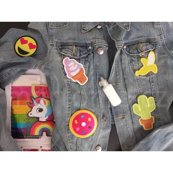 kreativní sada Nášivky a flitry - ozdobte si oblečení!