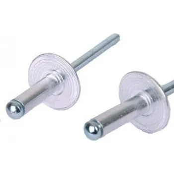 Nýt Nýt trhací Al/St 4,8 x12 mm velká hlava - typ 01032