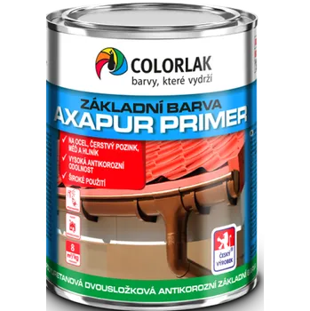 barva na kov AXAPUR PRIMER U2008 bílá 0100 0,8kg