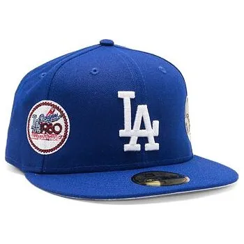 Kšiltovka Kšiltovka New Era 59FIFTY MLB Coops Multi Patch Los Angeles Dodgers Team Color / White velikosti fitted caps 8 (63.5 cm)