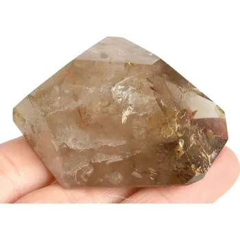 Přírodní kámen Záhněda s inkluzemi broušená forma 79g