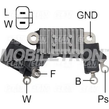 Alternátor Regulátor alternátoru Hitachi LR170-505B / L170-G3319