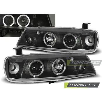 Přední světlomet Přední světla Opel Calibra 90-97 Angel Eyes - černé (LPOP07)