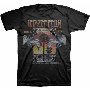 Pánské oblečení Merch Led Zeppelin: Tričko Inglewood S