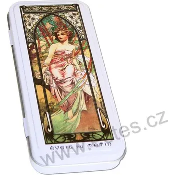 Penál Matin WR053 A. Mucha: Jour plechovka
