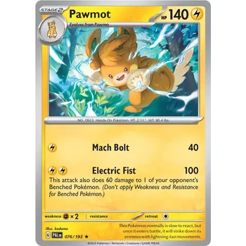 Sběratelská karetní hra Pawmot 076/193 - Paldea Evolved Typ karty: Holo