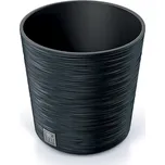 Prosperplast Květináč FURU ROUND antracit Barva: Antracit, Rozměry (cm): ø 25x24,7