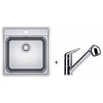 Franke SET N91 - BCX 610-51 Nerez + FC 9547.031 chrom + ZÁRUKA 5 LET ZDARMA