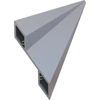 Plot Hliníkový profil o síle 2 mm na plotovou výplň 115,2x24,4x6000