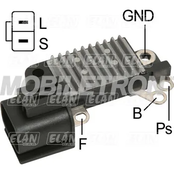 Alternátor Regulátor alternátoru Hitachi LR165-708C / L180G-2340