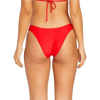 Dámské plavky VOLCOM plavky - Simply Solid Vbottom Candy Apple (CDY)