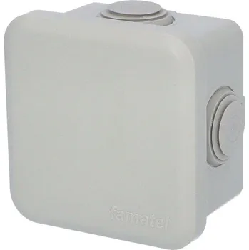 Elektroinstalační krabice FAMATEL Krabice 3026 78x78x50mm IP65 3026