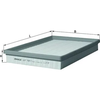 Filtr do auta Vzduchový filtr MAHLE LX 1811