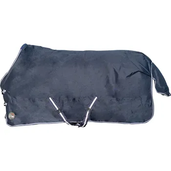 Deka pro koně HKM Deka výběhová Economic HKM, s fleecem, deep blue Délka zad: 155 cm
