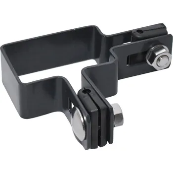 Příslušenství pro plot UMAKOV Objímka rohová na JP sloupek ZnPVC RAL7016 Antr.