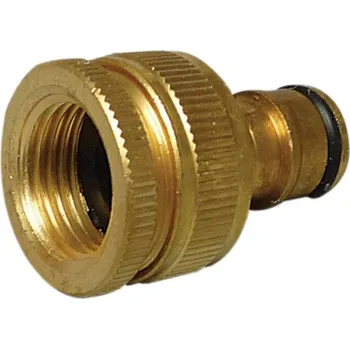 Pěstitelství Adaptér na kohoutek pro zahradní hadici mosazný 1/2 a 3/4