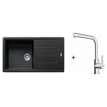 Granitový dřez Franke SET G264 - BFG 611 onyx + FS 3230.031 + ZÁRUKA 5 LET ZDARMA