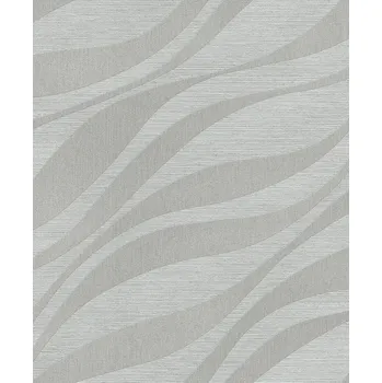 Tapeta Vliesová tapeta šedé vlnky 608069 / Tapety na zeď Sky Lounge (0,53 x 10,05 m) Rasch