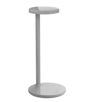 Lampička Flos 09.8302.AH Oblique, profesionální šedá čtecí lampička, 8W LED 4000K, 35cm