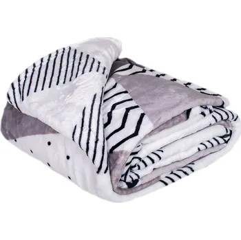 deka Deka z mikrovlákna Triangle grey