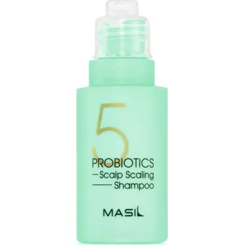 Šampon MASIL 5 Probiotics Scalp Scaling hloubkově čisticí šampon proti mastným lupům 50 ml
