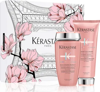 Kosmetická sada Kérastase Chroma Absolu Spring Gift Set dárková sada pro barvené vlasy
