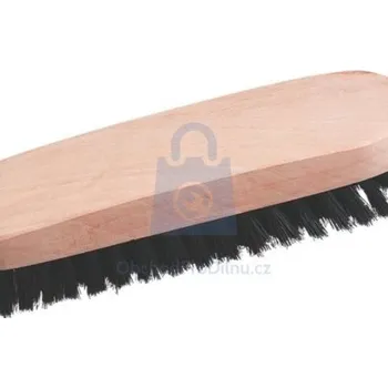 Přípravek pro údržbu obuvi Kartáč leštící 110/711, SPOKAR dřevěné těleso, syntetická vlákna, balení 1 ks