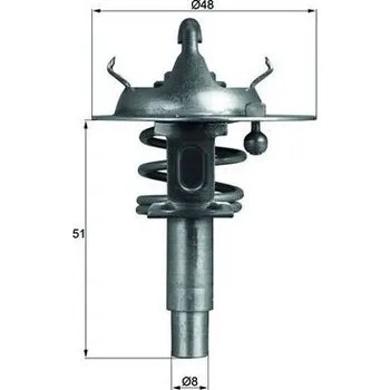 Těsnění motoru Termostat, chladivo MAHLE TX 106 90D