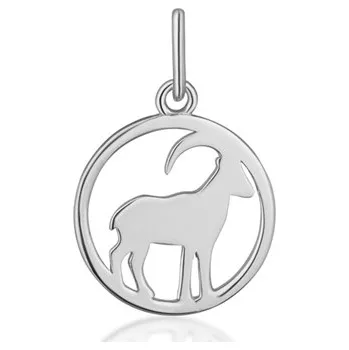 Přívěsek Stříbrný přívěšek znamení kozoroh STRZ0969KOZF