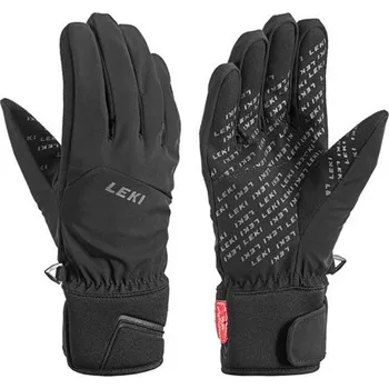 Rukavice LEKI Trail, black - univerzální rukavice XL/10,5