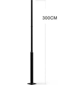 Venkovní osvětlení MXM Skládací stojan na solární lampy, 3 metry