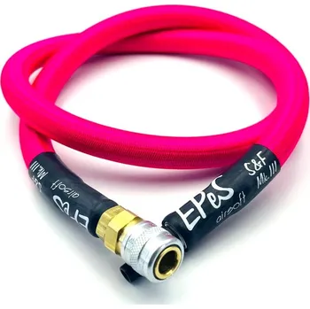 EPeS Hadice HPA Mk.II 80cm s opletem - Neonově růžová