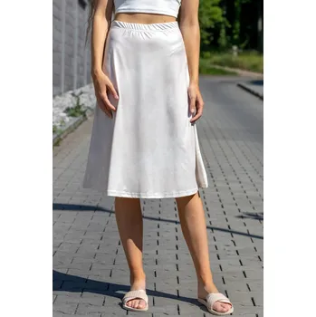 Dámská sukně Pratto dámská áčková sukně smetanová Velikost: 38