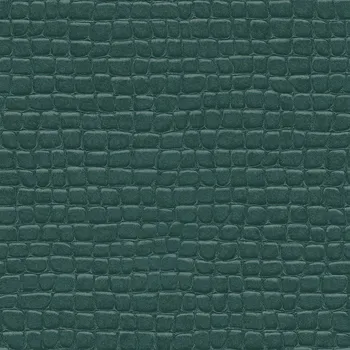 Tapeta Origin Vliesová tapeta na zeď zelená, imitace krokodýlí kůže 347780, Luxury Skins, Origin, velikost 0,53 x 10,05 m