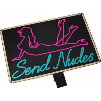 LED panel Svítící LED panel "Send Nudes"