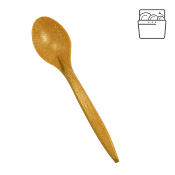 Příbor Lžíce EKO kompozit dřevo/plast (WPC) 18 cm