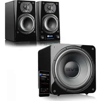 Audio SVS Prime Wireless Pro + SB-1000 Pro - černý lak