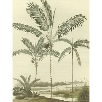 Tapeta Vliesová obrazová tapeta Oáza, palmy 317406, 212 x 280 cm, Oasis, Eijffinger