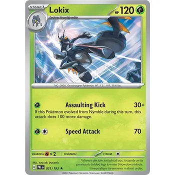 Sběratelská karetní hra Lokix 021/193 - Paldea Evolved Typ karty: Holo