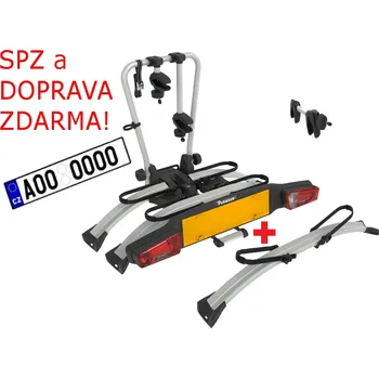 Nosič kol Nosič kol Peruzzo ATLANTIS E-BIKE 2+1 na tažné zařízení DOPRAVA A SPZ ZDARMA