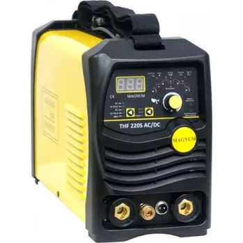 Svářečka Magnum THF220SACDC THF TIG 220 S AC/DC Svářečka 200 A / 60%, 230 V, kabely, hořák