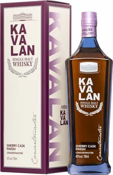 Whisky Kavalan Concertmaster Sherry Cask Finish 40 % 0,7 l karton